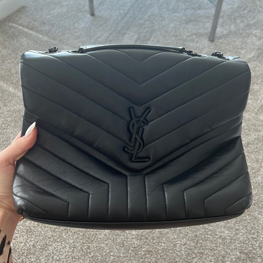 Saint Laurent Loulou medium chain bag YSL